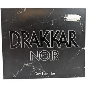 Drakkar Noir by Guy Laroche 3 Piece Gift Set for Men - 3.4oz EDT, Show Gel